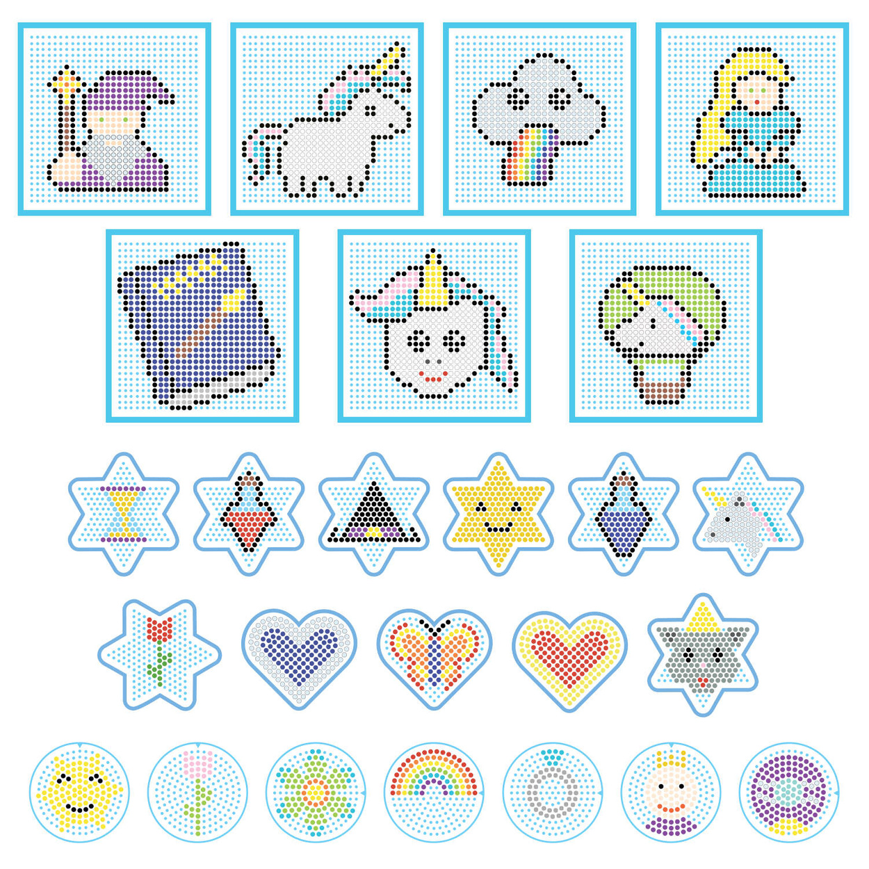 Koraliki do prasowania Zestaw Magic Land