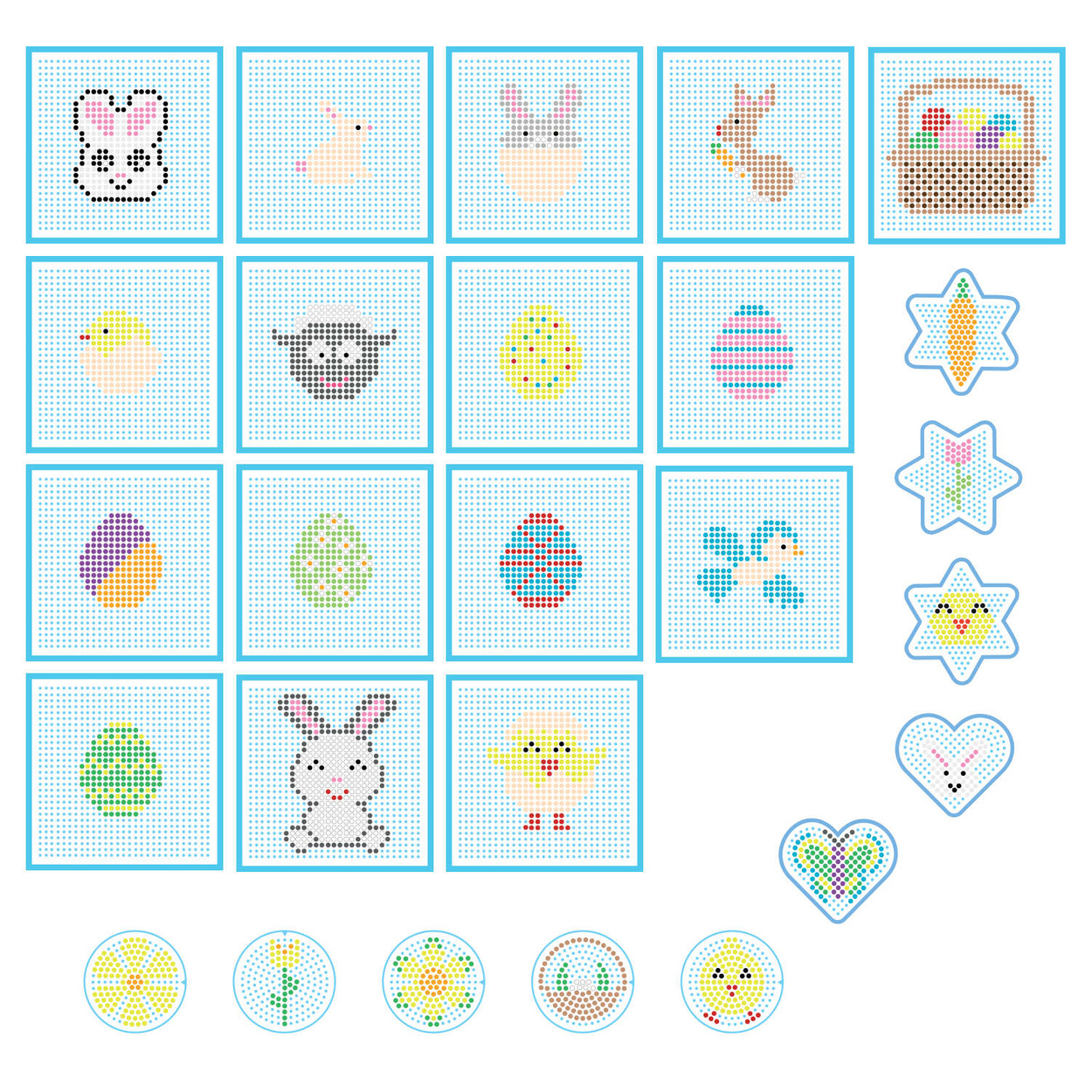 Koraliki do prasowania Zestaw Wielkanocny