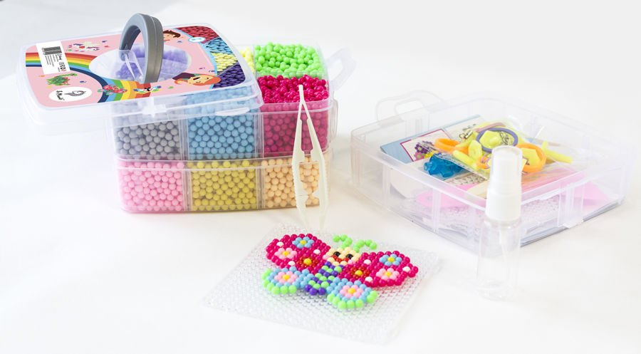 Koraliki Wodne La Manuli 10000 sztuk - kuferek XL