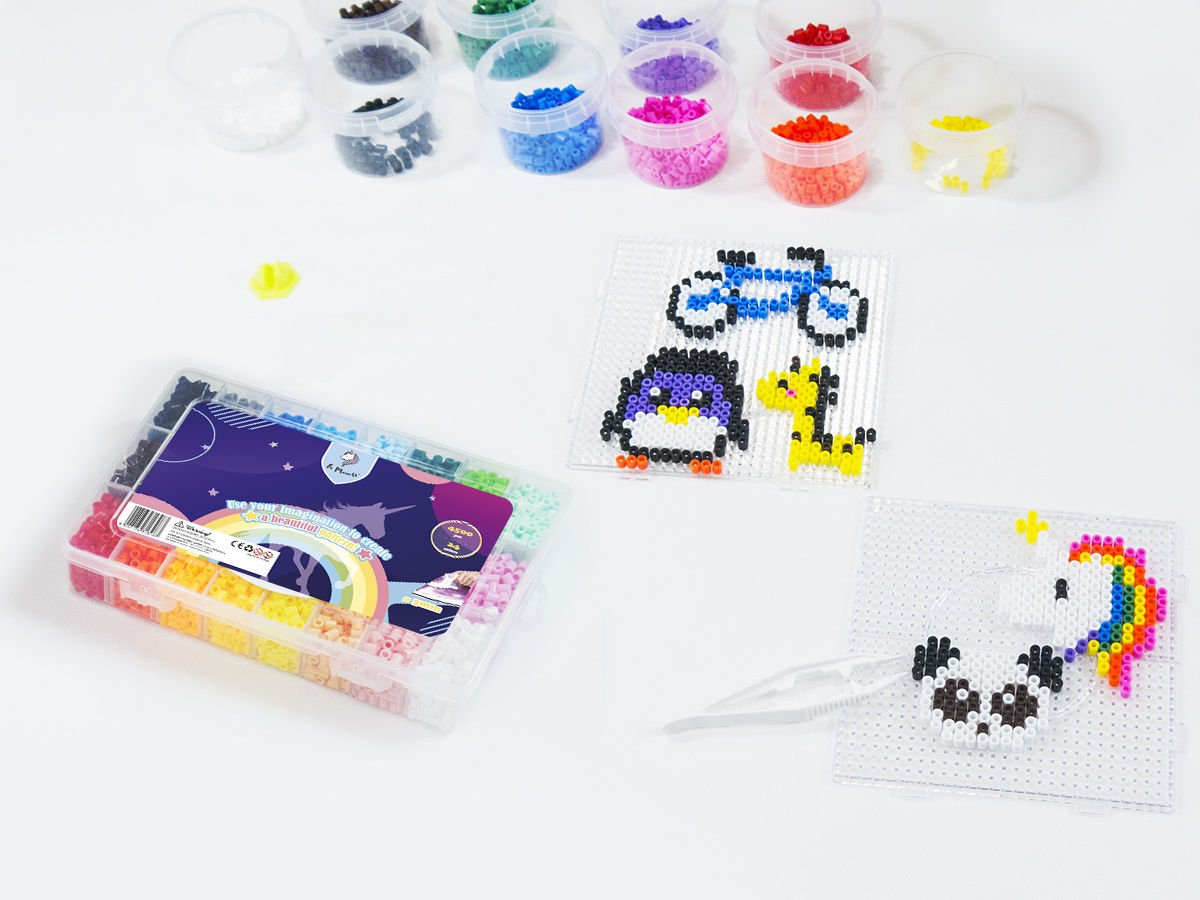 Koraliki do prasowania 4500 szt MIX kolorów