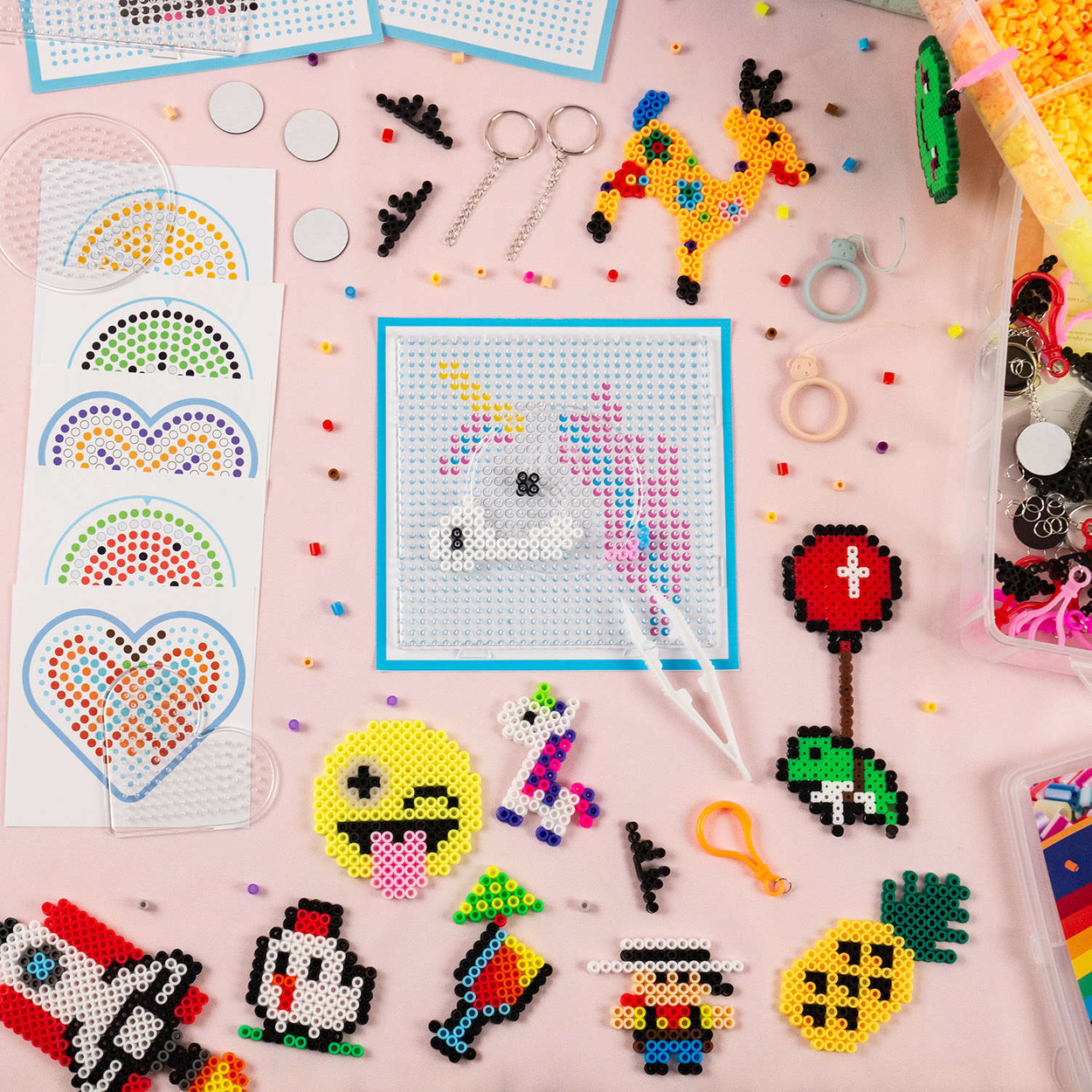 Koraliki do prasowania Zestaw 24 000 szt Kuferek XXL LA-25