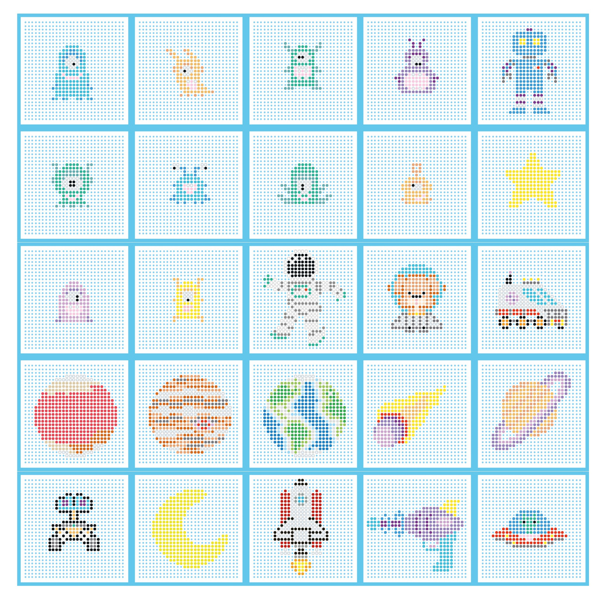 Koraliki do prasowania Zestaw Kosmiczna Przygoda