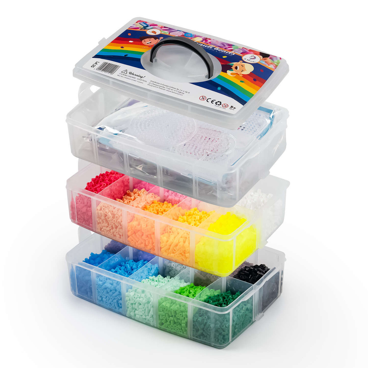 Koraliki do prasowania Zestaw 24 000 szt Kuferek XXL LA-25