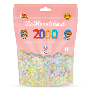 Koraliki do prasowania 2000 ŚWIECĄCE W CIEMNOŚCI (LA.W06-G6)