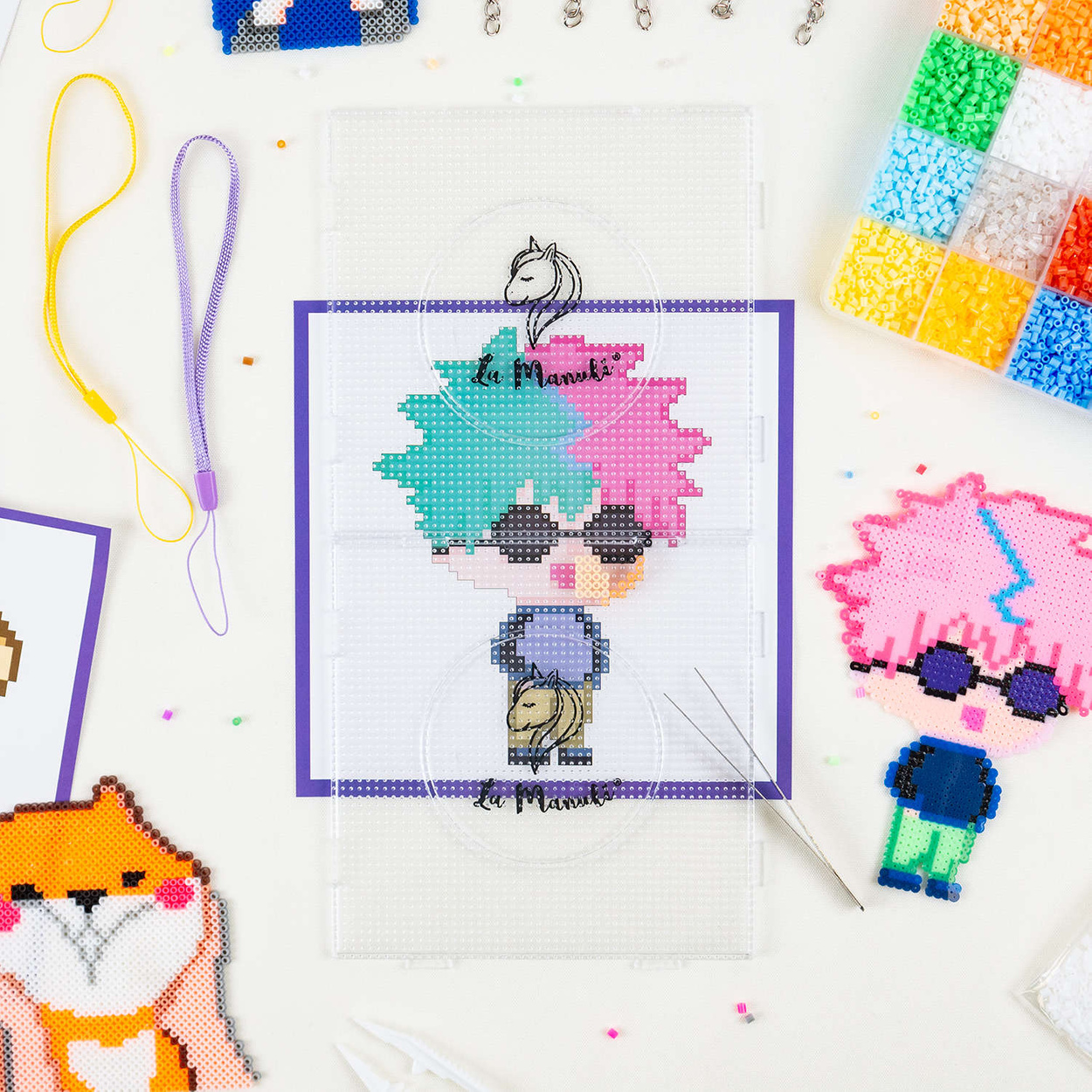 Mini Koraliki do prasowania Zestaw Anime i Manga