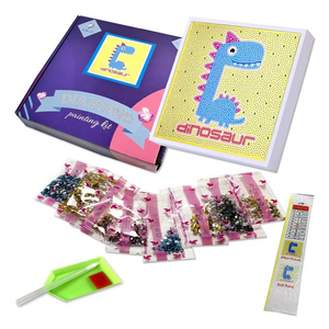 Haft Diamentowy Wzór DINOZAUR La Manuli