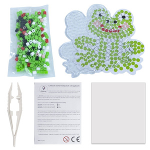 Koraliki do prasowania Szablon ŻABKA