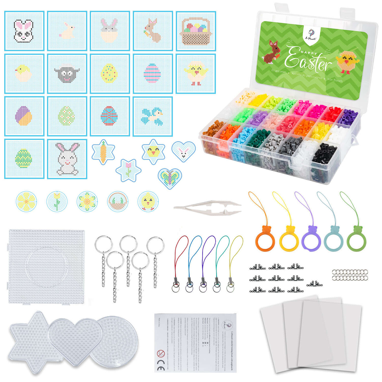 Koraliki do prasowania Zestaw Wielkanocny