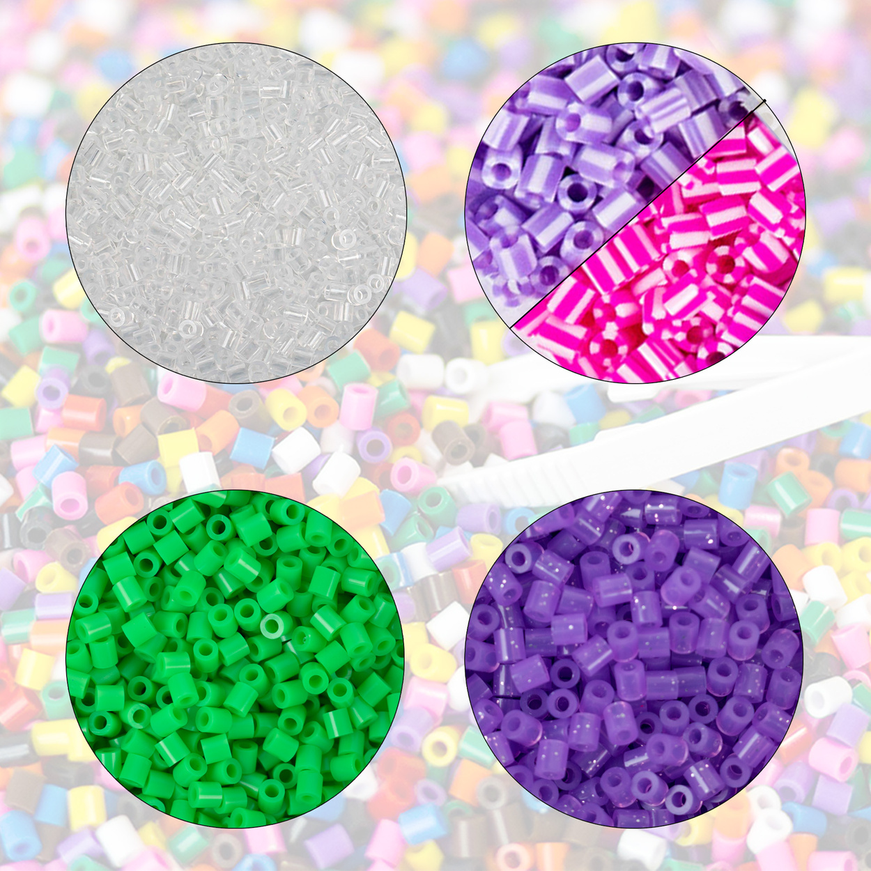 Koraliki do prasowania Zestaw Toaletka