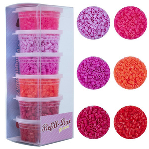 Koraliki do prasowania 3000 szt Odcienie Czerwonego