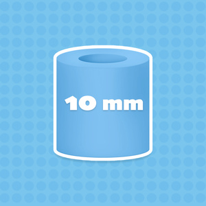 Koraliki do prasowania 1500 szt Junior Maxi Pastelowe