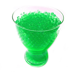 Kulki wodne, żelowe La Manuli - kryształowo-zielone