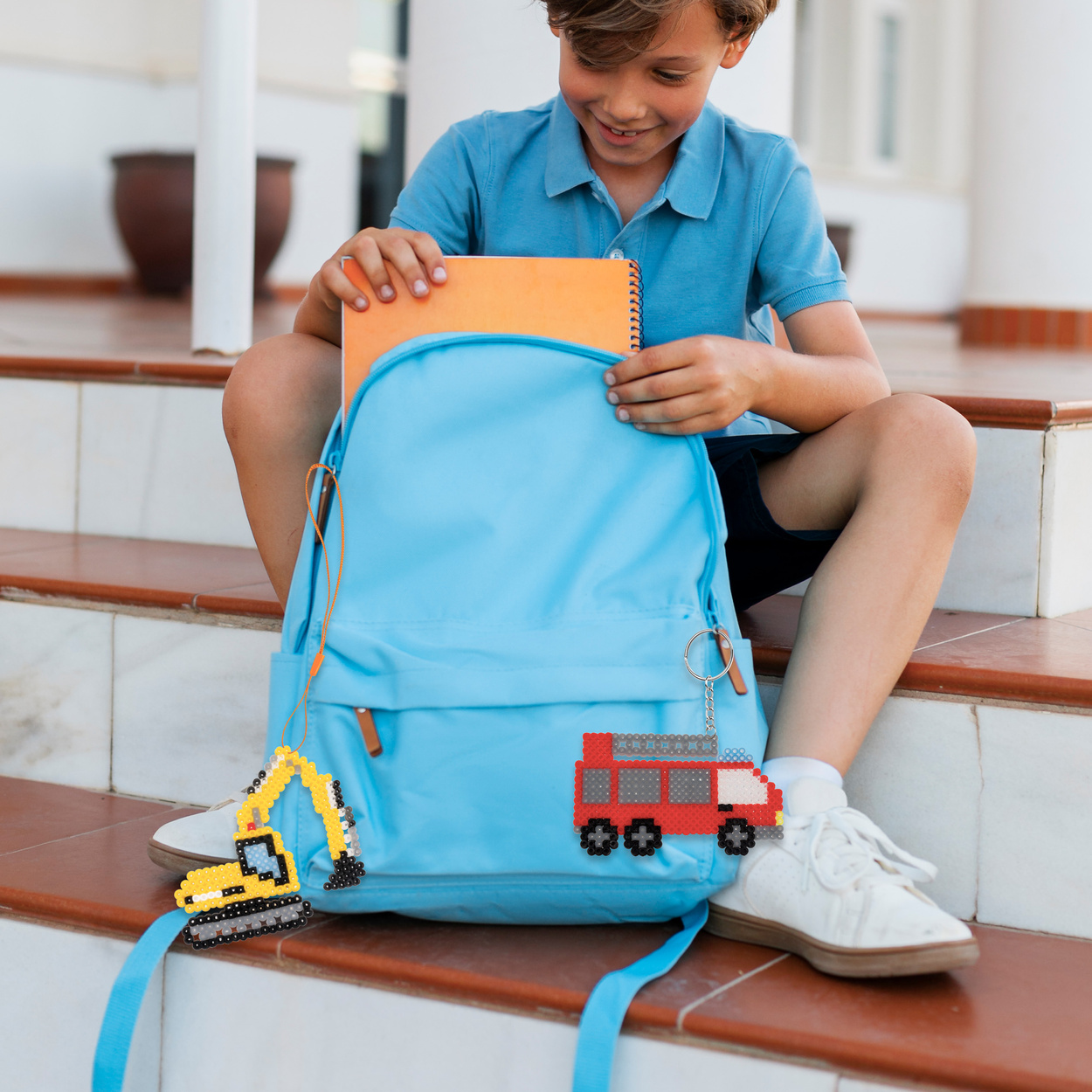 Koraliki do prasowania Zestaw Niesamowite Pojazdy