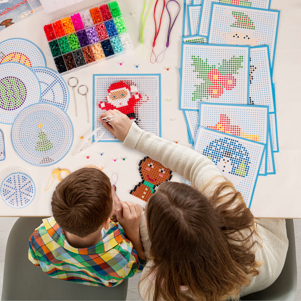 Koraliki do prasowania Zestaw Happy Christmas