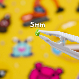 Koraliki do prasowania 2000 CIEMNE ZIELONE (LA.W15)