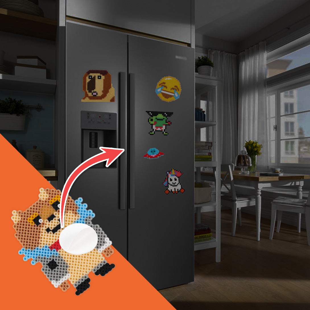 Koraliki do prasowania Zestaw Memy i Emoji