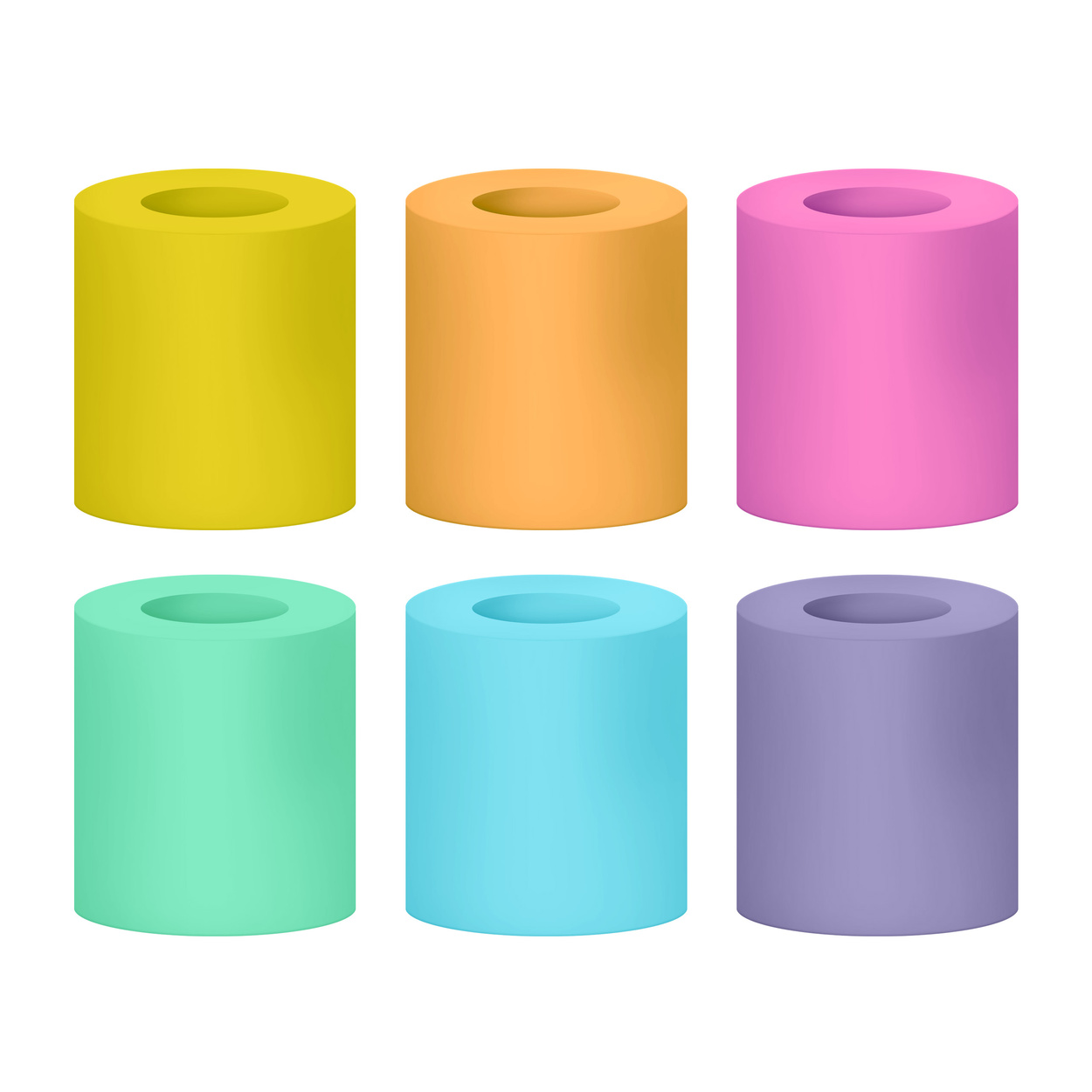 Koraliki do prasowania 1500 szt Junior Maxi Pastelowe