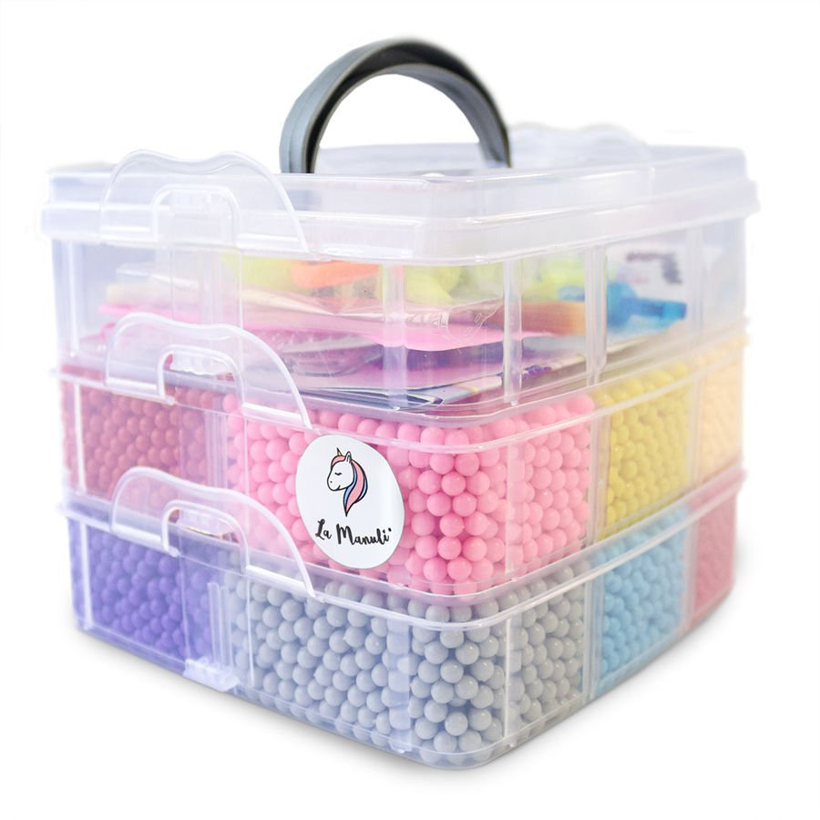 Koraliki Wodne La Manuli 10000 sztuk - kuferek XL