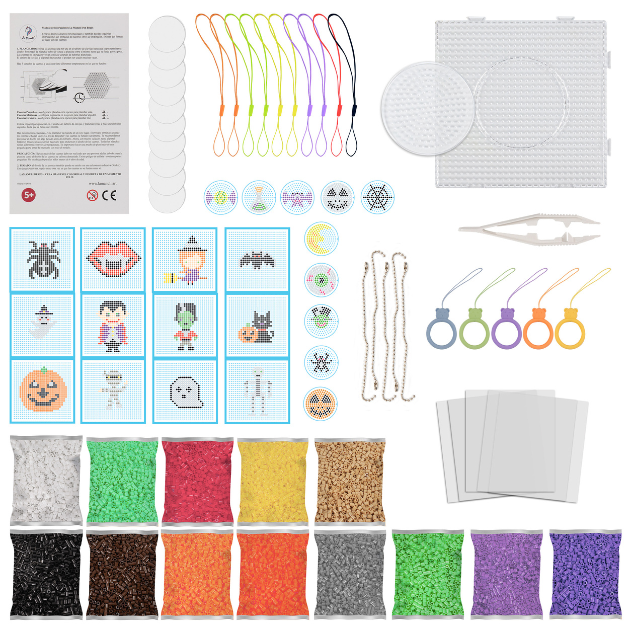 Koraliki do prasowania Zestaw Halloween