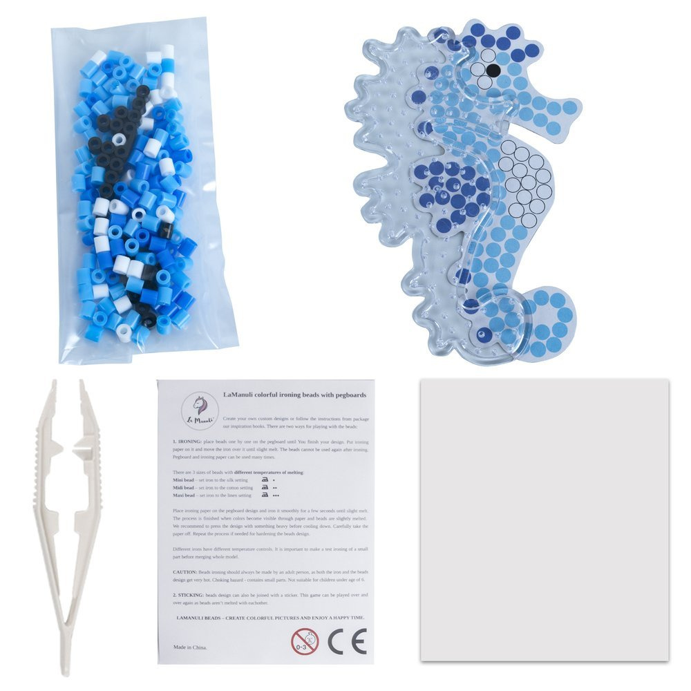 Koraliki do prasowania Szablon KONIK MORSKI