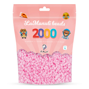 Koraliki do prasowania 2000 JASNE RÓŻOWE