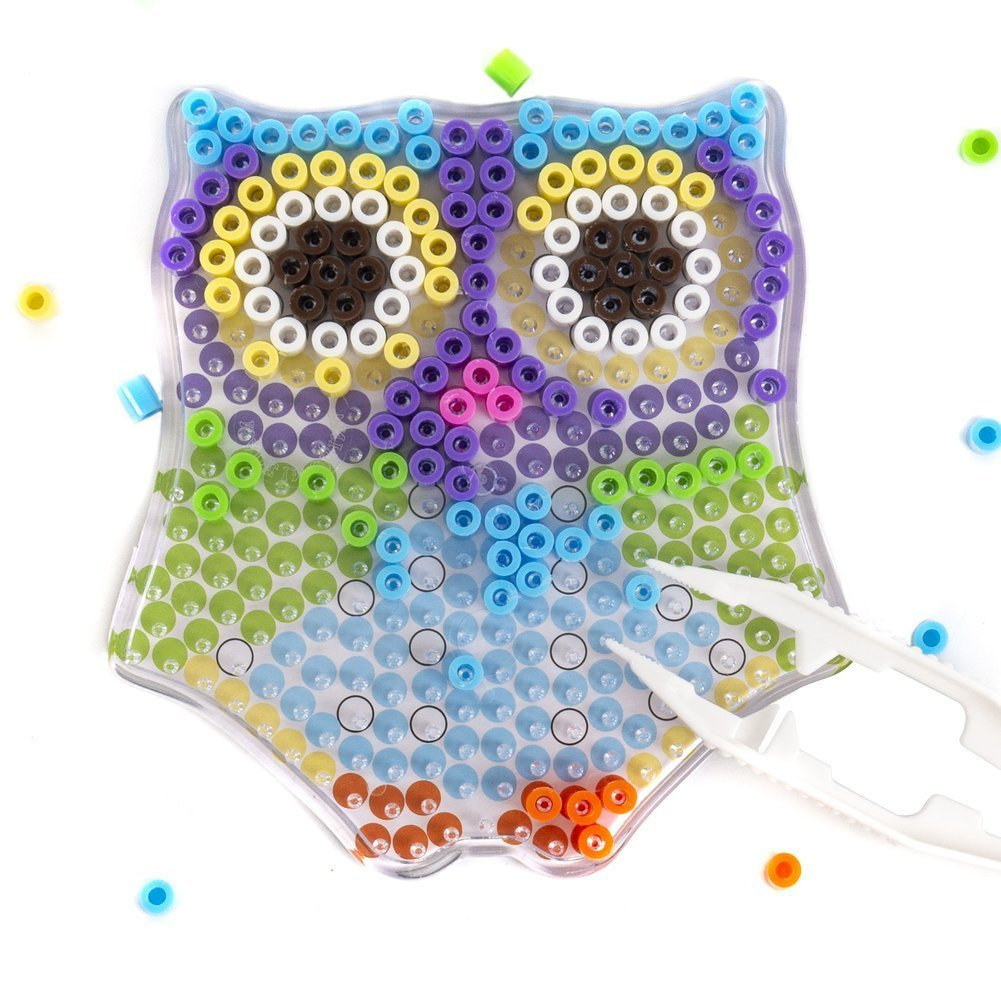 Koraliki do prasowania Szablon SOWA