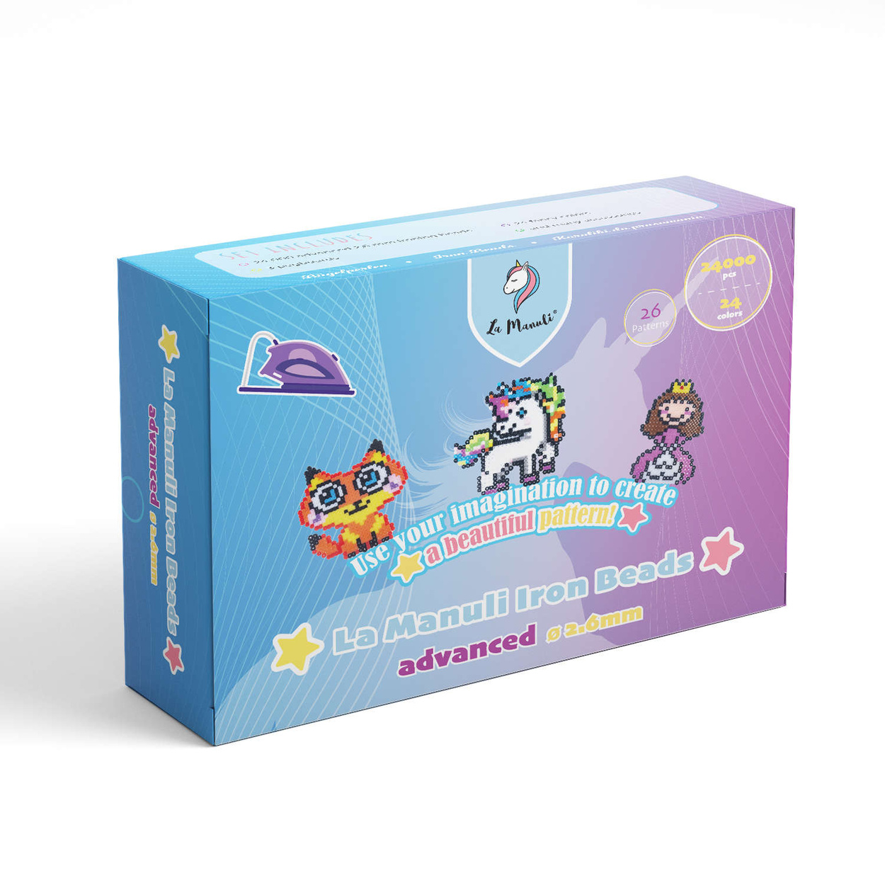 Mini Koraliki do prasowania Zestaw Uniwersalny