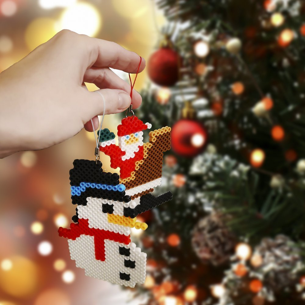 Koraliki do prasowania Zestaw Świąteczne Dekoracje