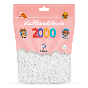 Koraliki do prasowania 2000 BIAŁE (LA.W08)