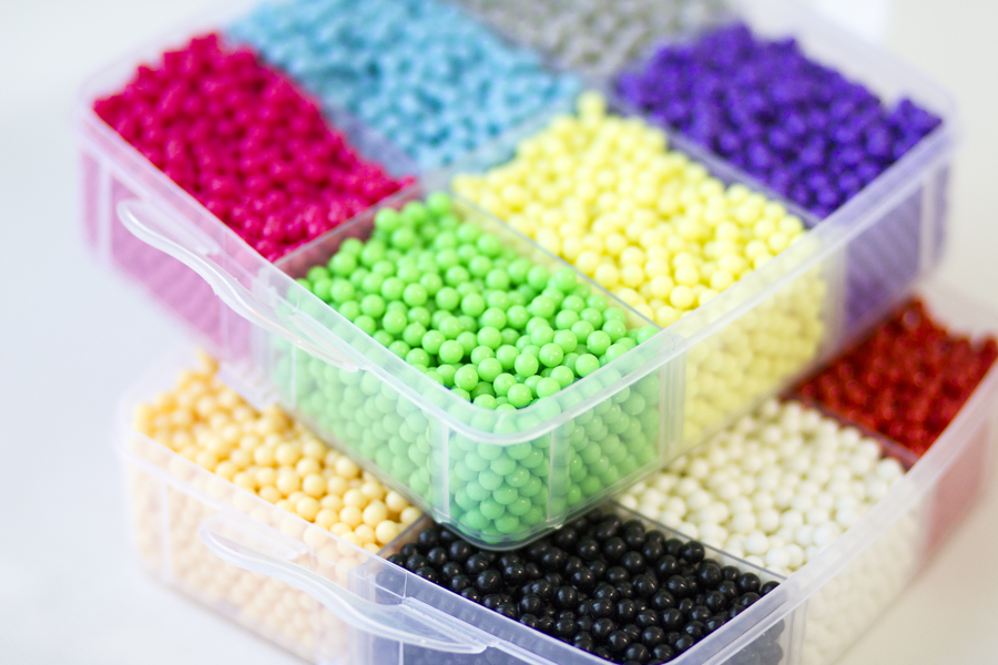 Koraliki Wodne La Manuli 10000 sztuk - kuferek XL