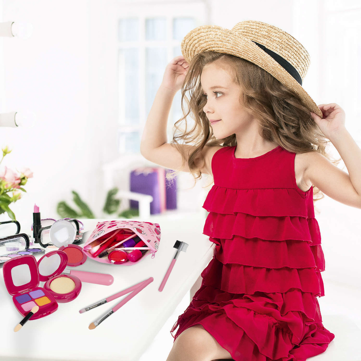 Kosmetyki dla dziewczynki - zestaw Beauty
